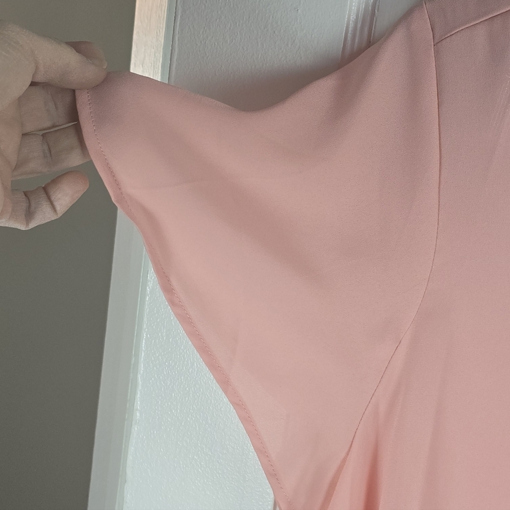 Torrid Peachy Pink Swing Blouse Plus 1X - Picture 5 of 13